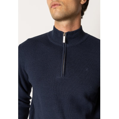 Clean Cut Copenhagen Oscar half-zip knit