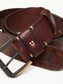 Blue de Gênes Piceno Leather Belt