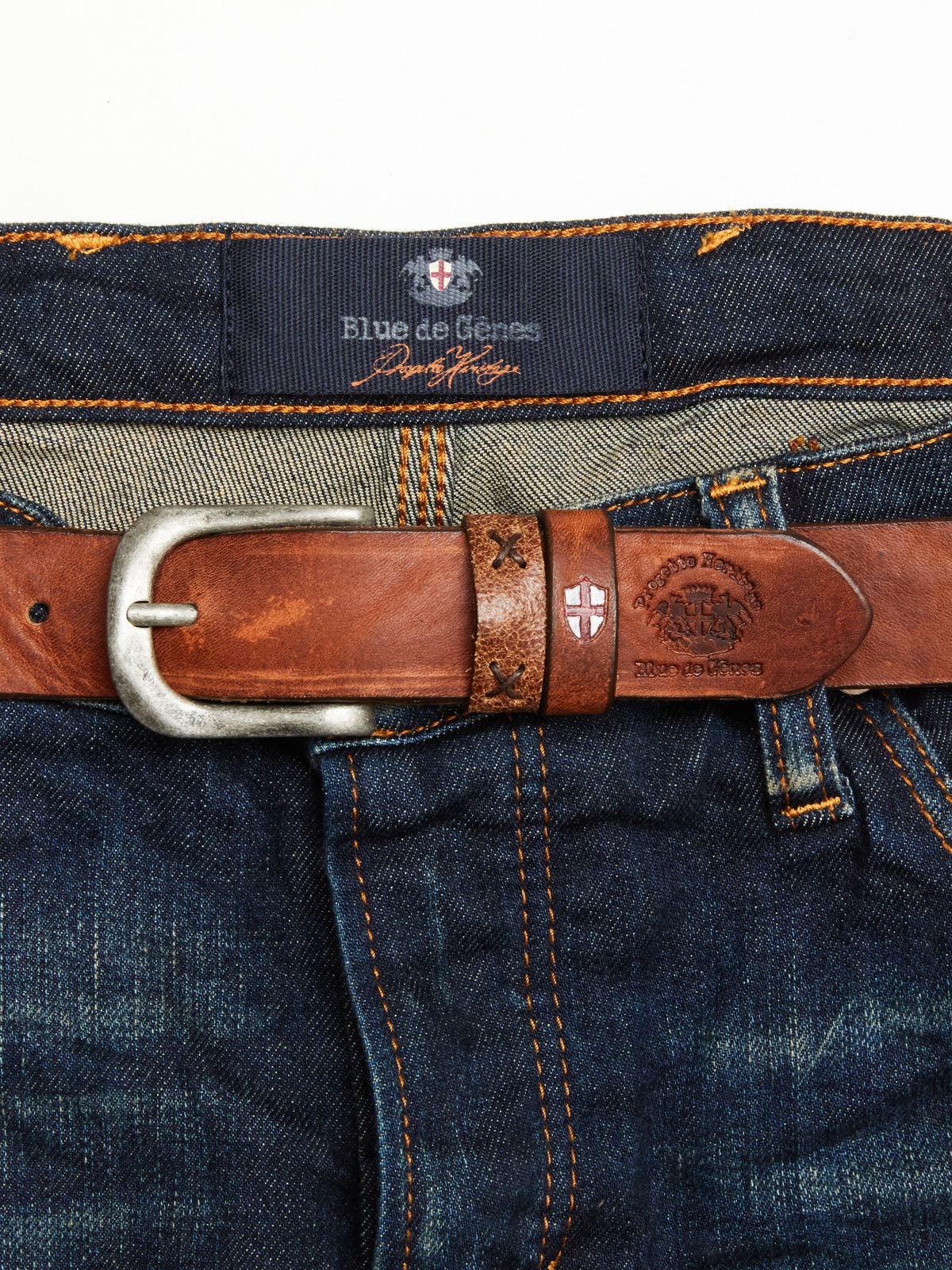Blue de Gênes Barra Belt