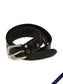 Blue de Gênes Barra Belt in Schwarz