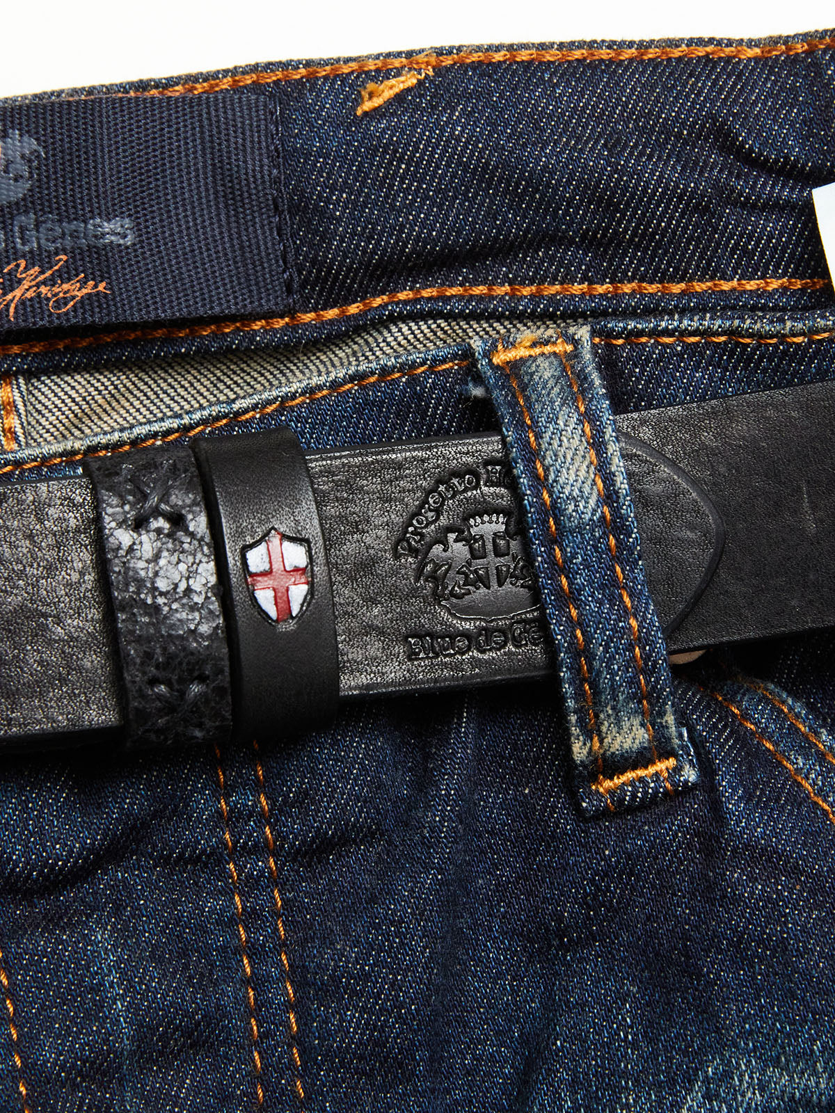 Blue de Gênes Barra Belt