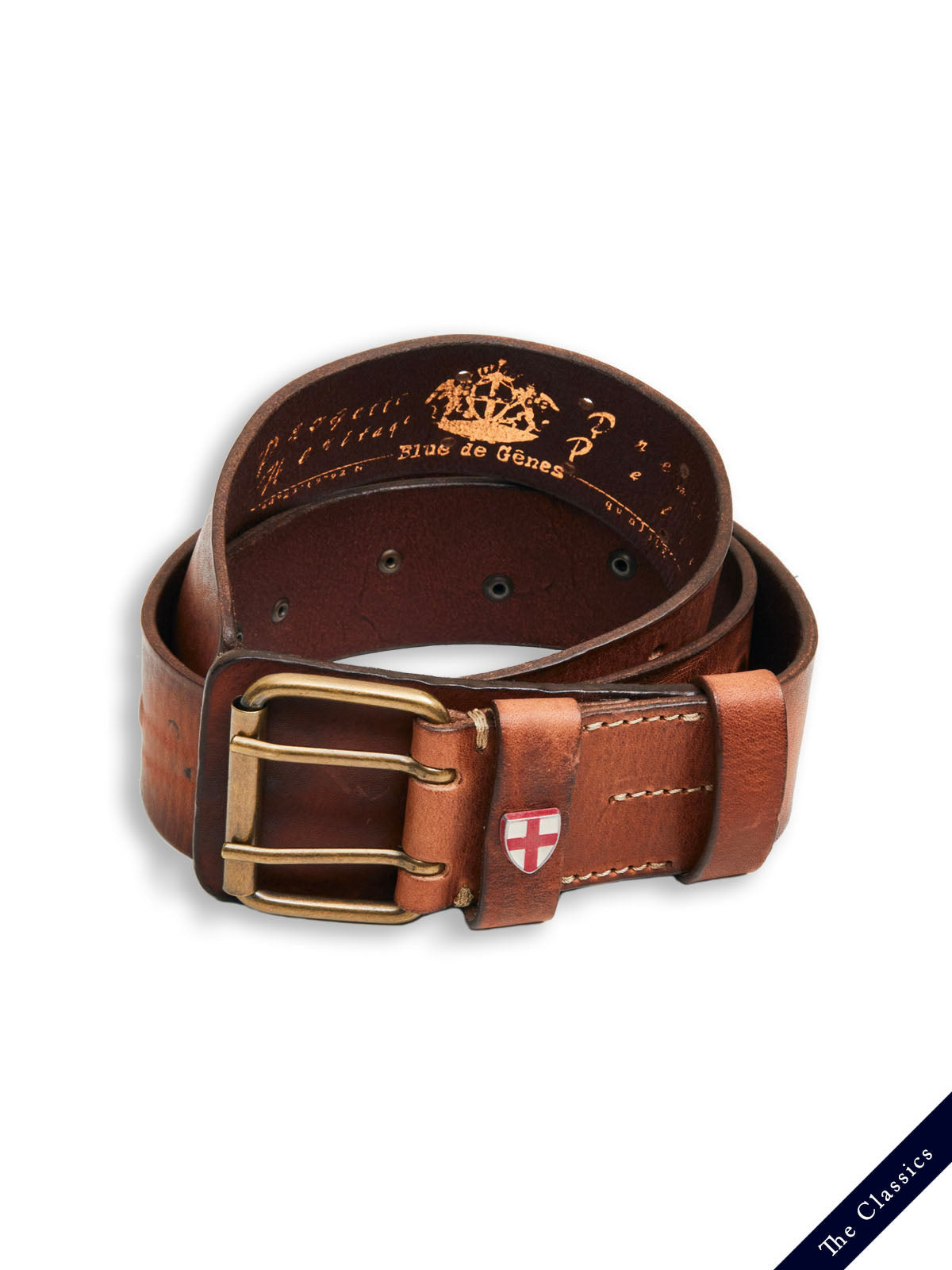 Blue de Gênes Cintura Belt in Cognac