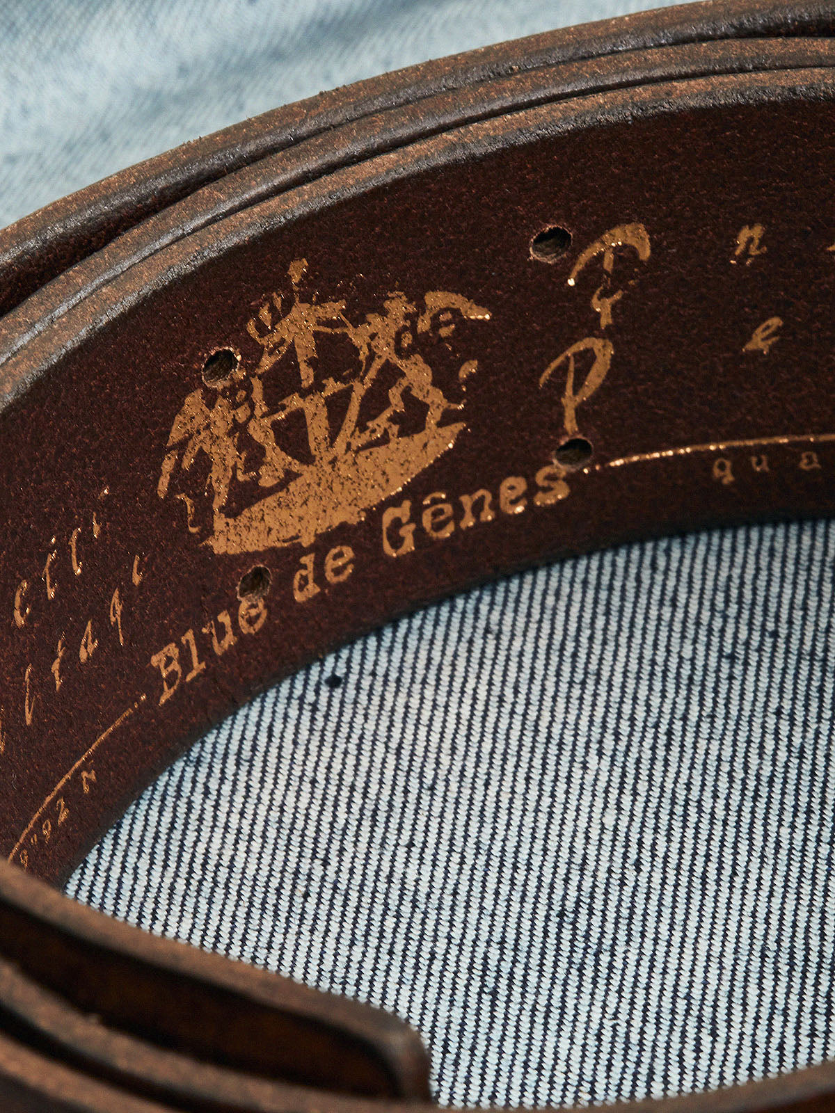 Blue de Gênes Cintura Belt