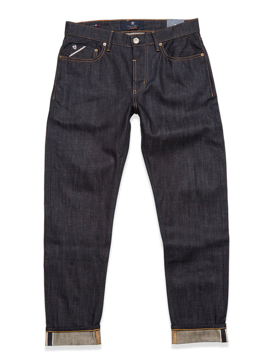 Blue de Gênes Vinci – Chevy – Selvedge-Jeans in Mid Blue Denim
