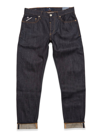 Blue de Gênes Vinci – Chevy – Selvedge-Jeans in Mid Blue Denim