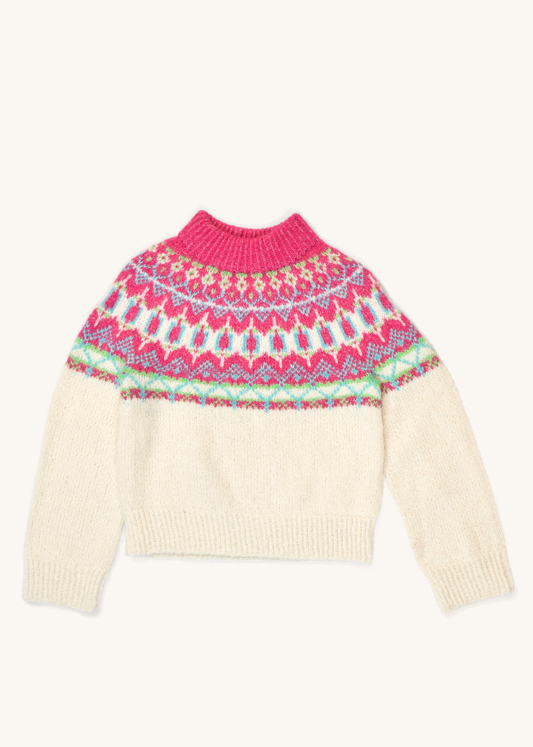 BÆSTMOR Cenza sweater in Off-white