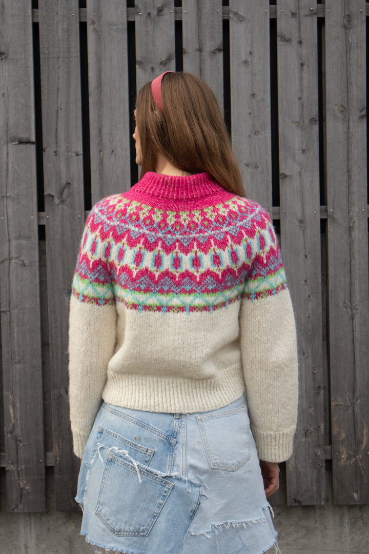 BÆSTMOR Cenza sweater in Off-white