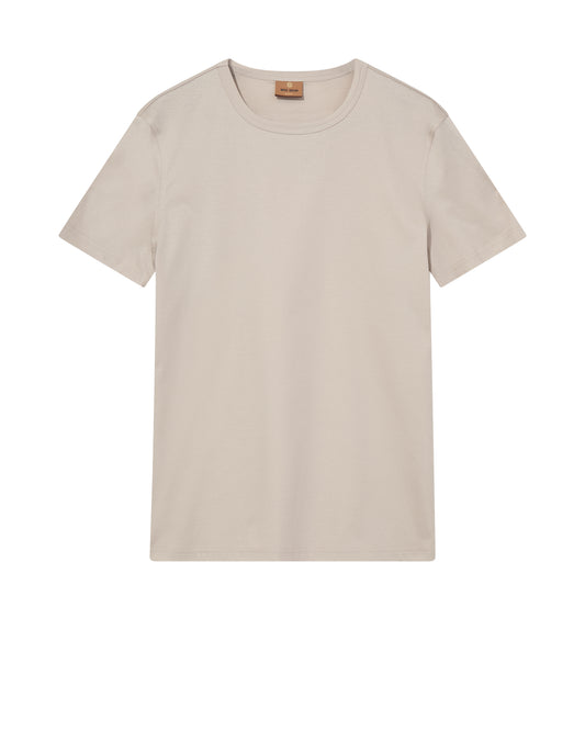 Mos Mosh Gallery MMGPerry O-SS Tee in Chateau Gray