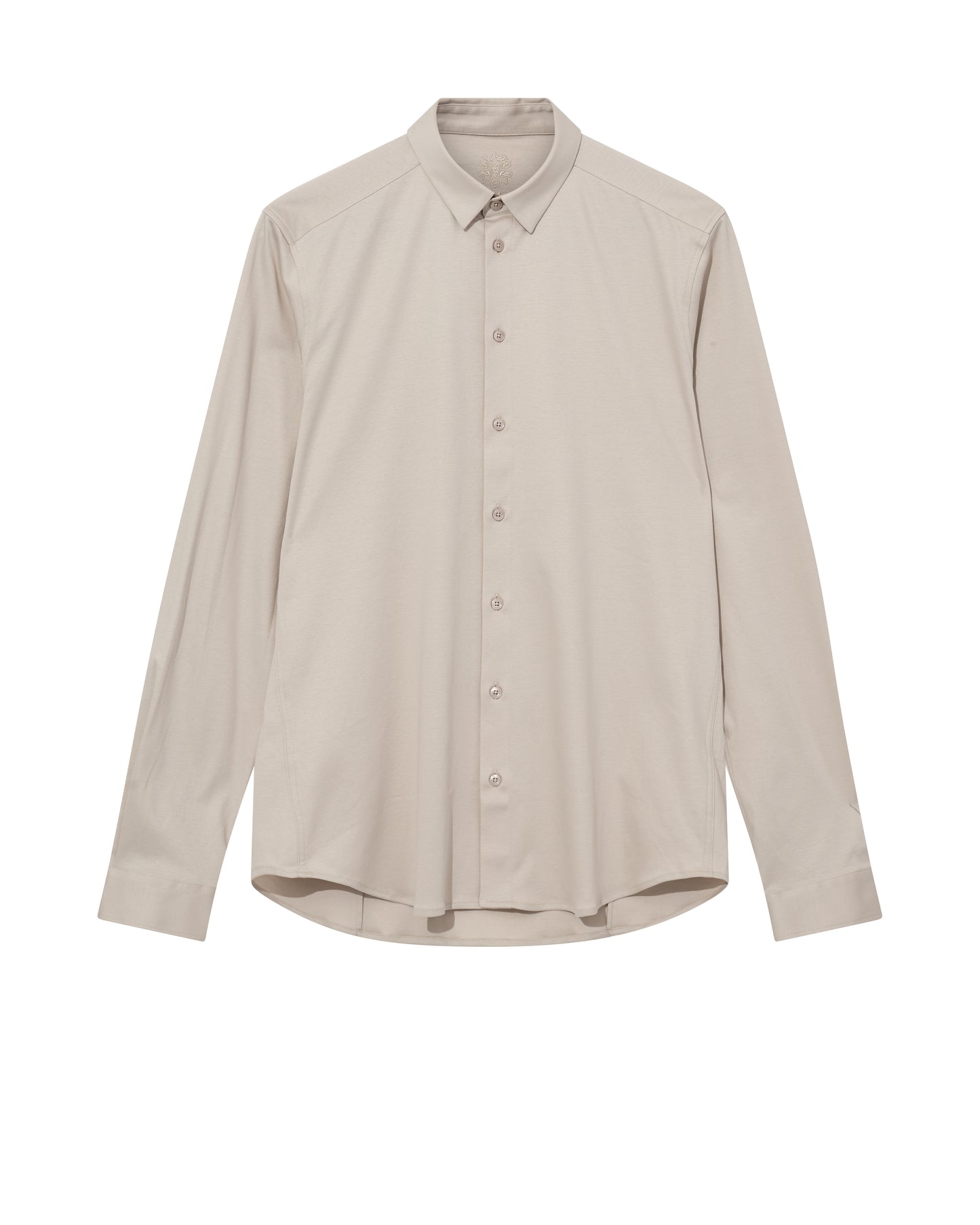 Mos Mosh Gallery MMGMarco Jersey Shirt in Chateau Gray