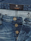 Blue de Gênes Repi Leco Mid Used Jeans in Mid Blue Denim