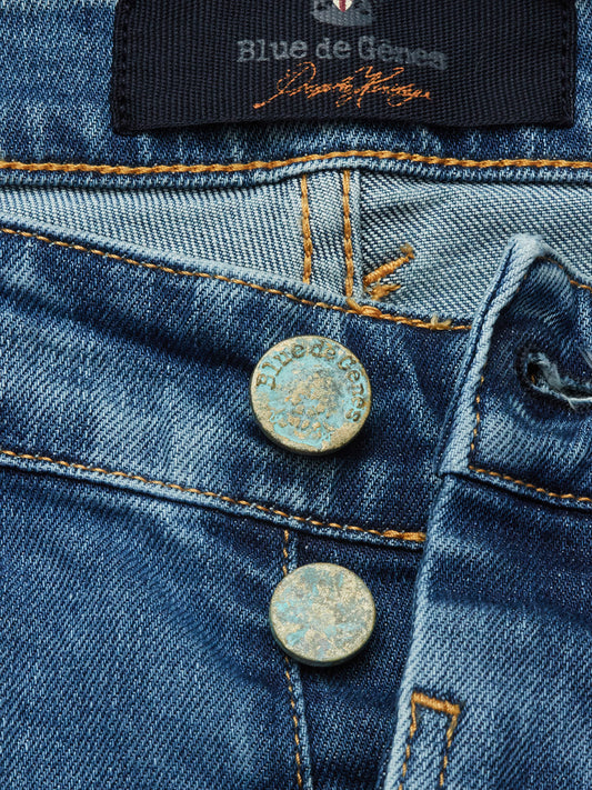 Blue de Gênes Vinci Pala Used Jeans