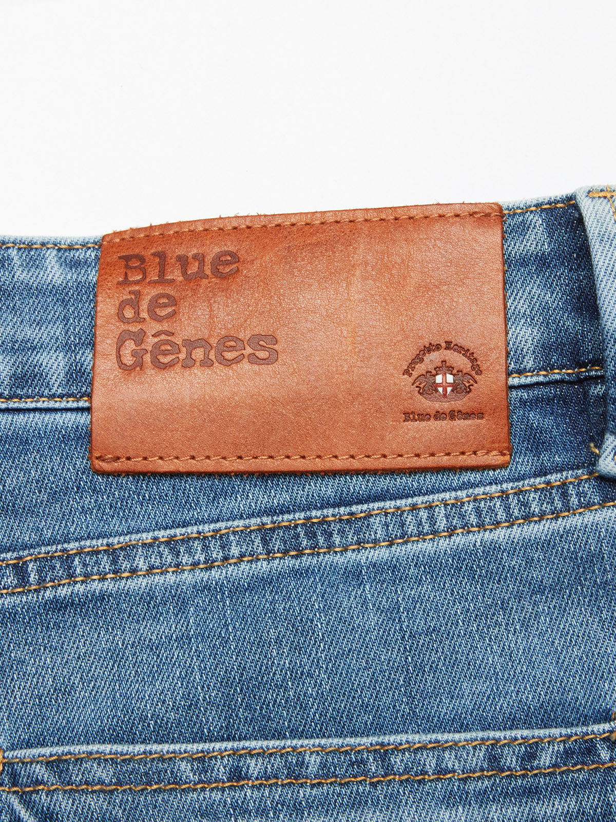 Blue de Gênes Vinci Pala Used Jeans