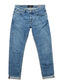 Blue de Gênes Vinci Pala Used Jeans in Denim Blue