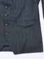 Blue de Gênes Casella Wasabi Blazer in Denim Blue