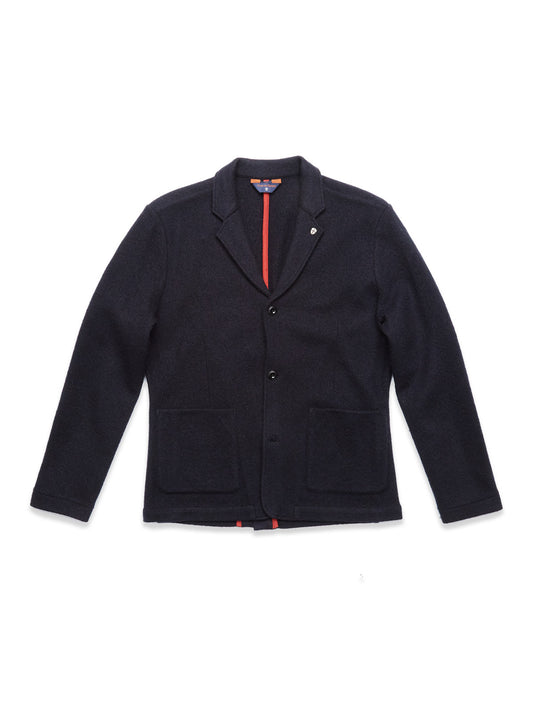 Blue de Gênes Marcos Blazer in Dark Navy