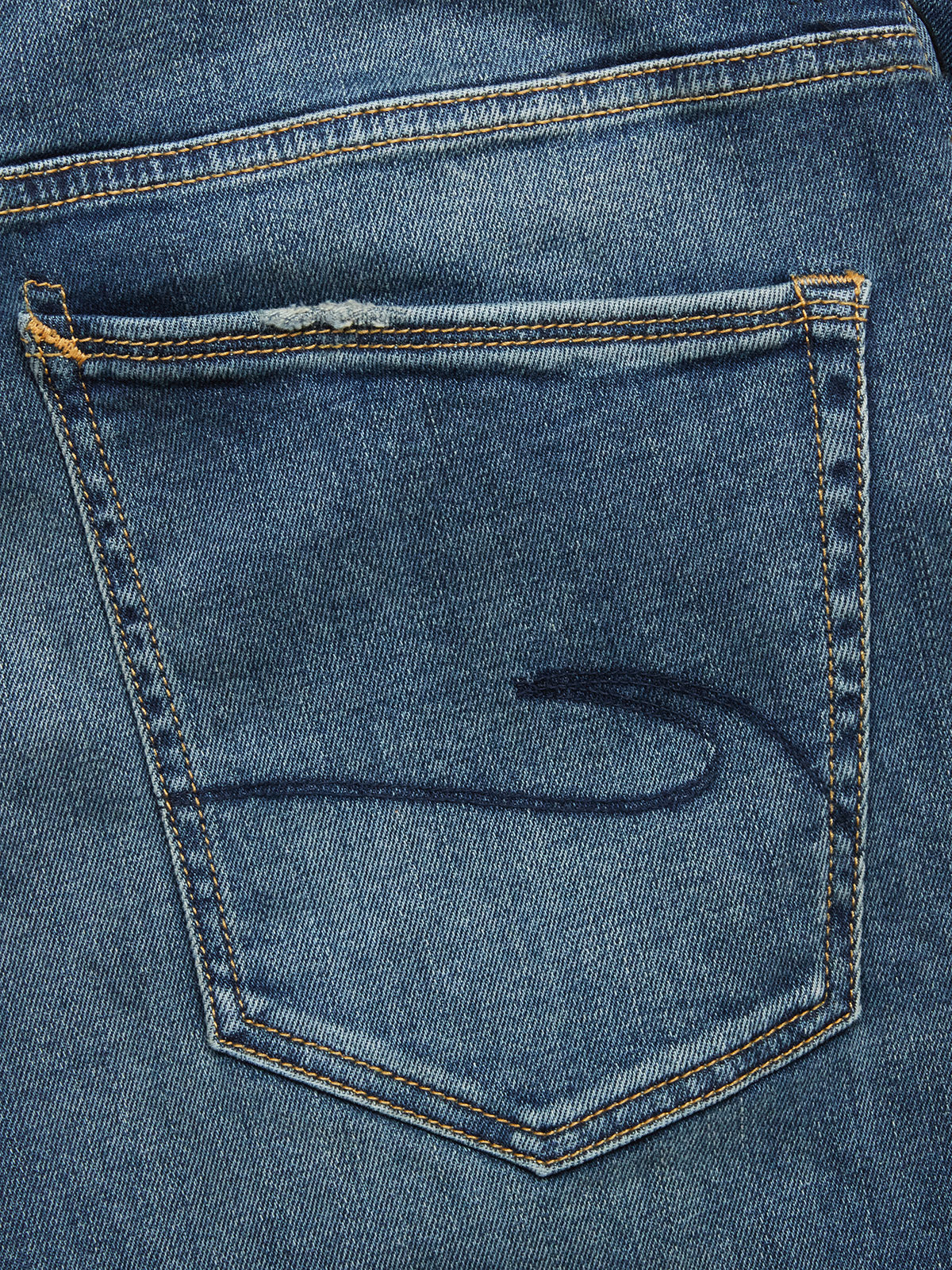 Blue de Gênes Recco Pala Used Jeans in Denim Wash