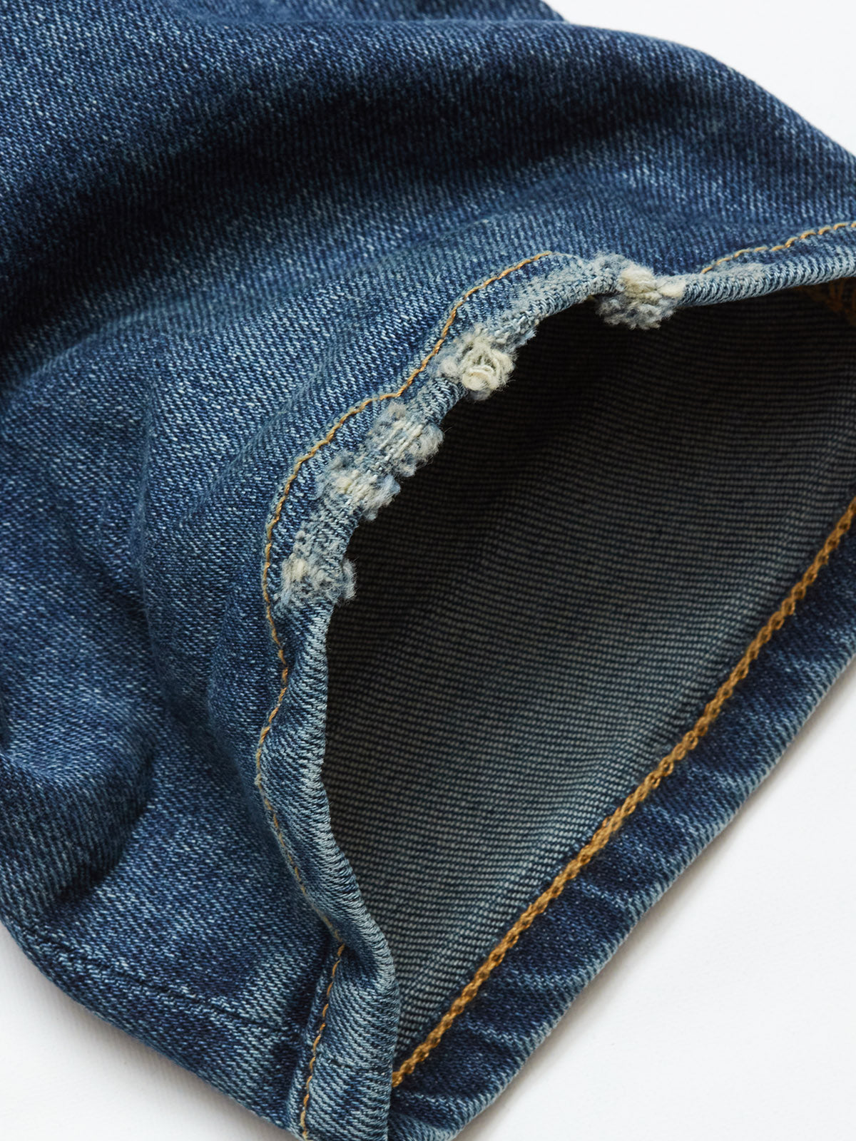 Blue de Gênes Recco Pala Used Jeans in Denim Wash