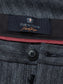 Blue de Gênes Panco Dori Chino in Grey stripe