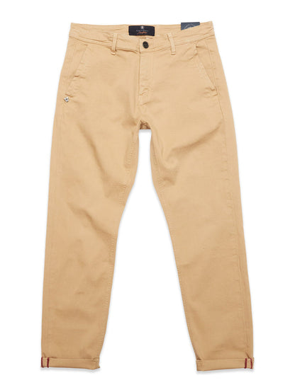 Blue de Gênes Menzo Dobby Chino Khaki
