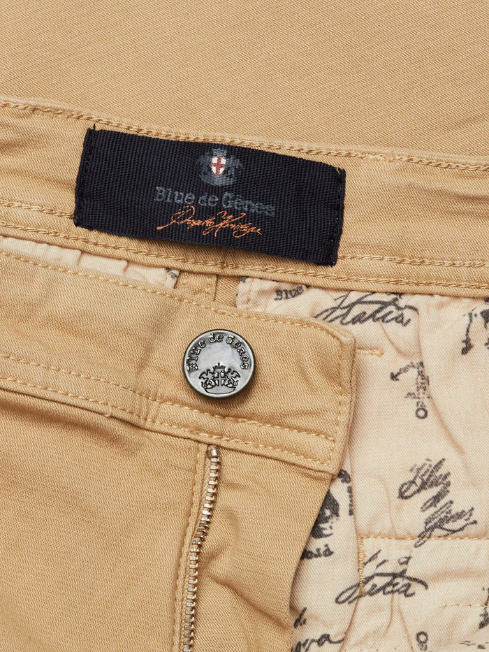 Blue de Gênes Menzo Dobby Chino Khaki