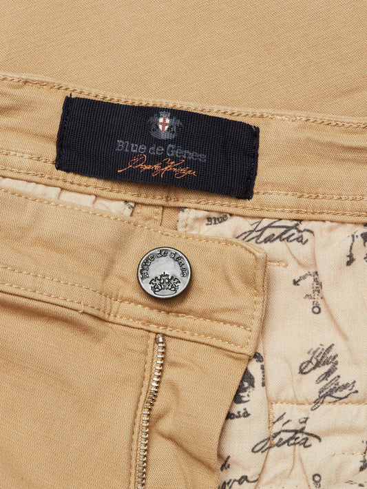 Blue de Gênes Menzo Dobby Chino Khaki