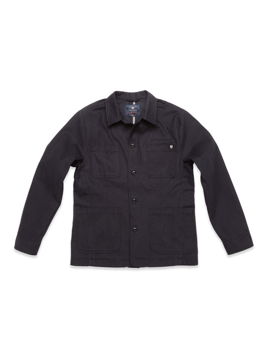 Blue de Gênes Amos Blazer in Dark Navy