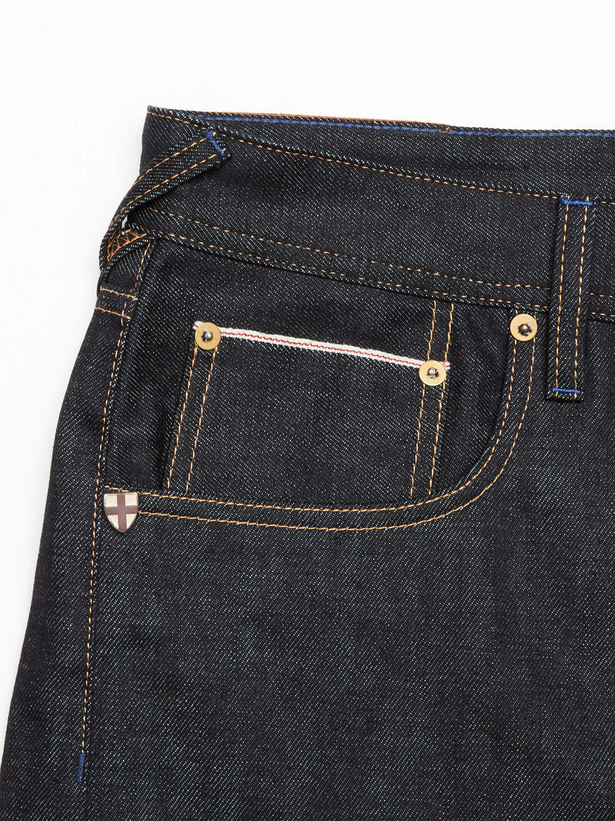 Blue de Gênes Giacomo Selvedge Jeans Raw Denim