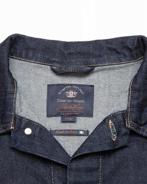 Blue De genes Cosimo Trucker Jacket