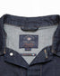 Blue De genes Cosimo Trucker Jacket in Dark Blue Denim