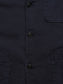 Blue de Gênes Gabbiano Dobby Blazer Dark Navy