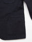 Blue de Gênes Gabbiano Dobby Blazer Dark Navy