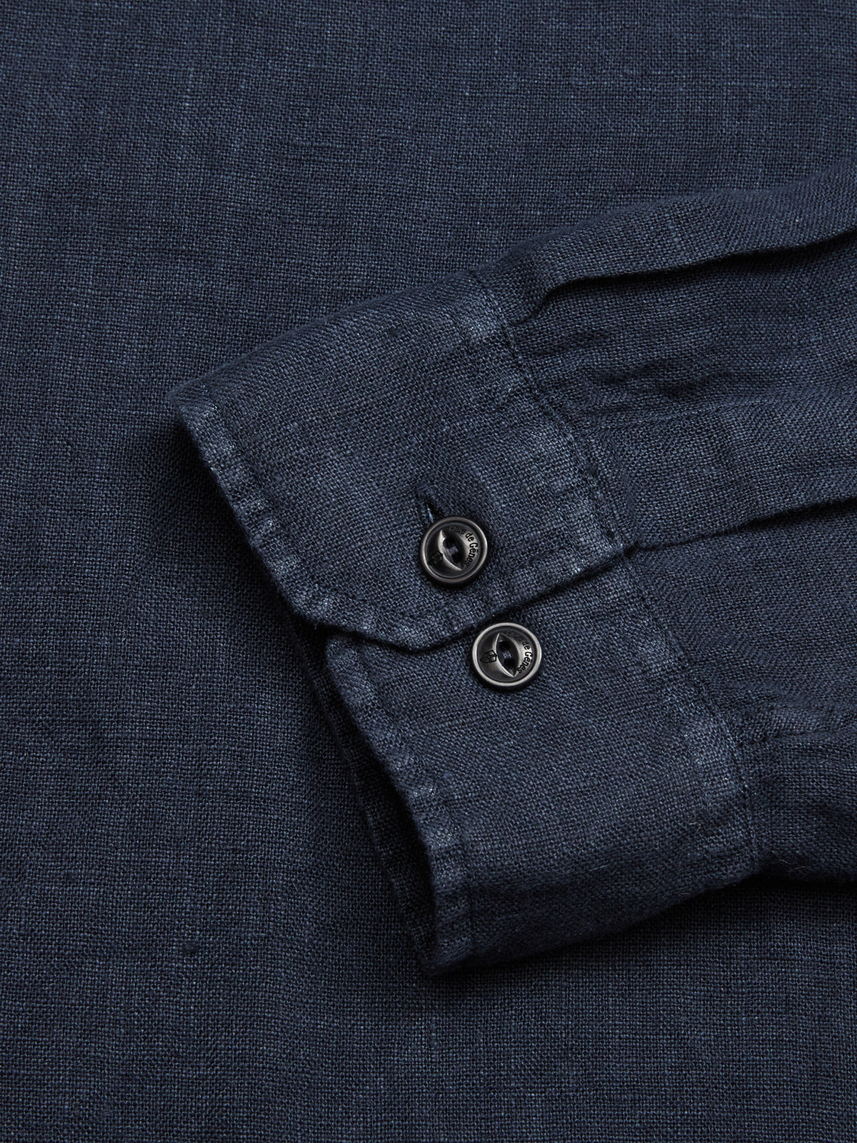 Blue de Gênes Enrico Beach Shirt Navy