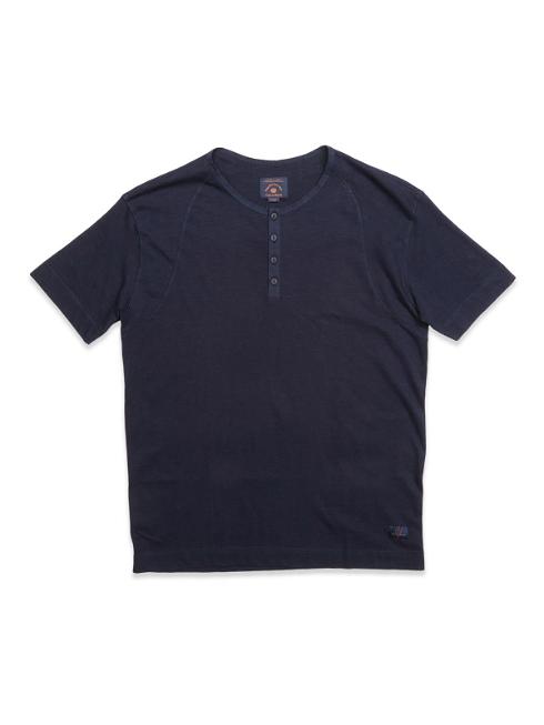 Blue de Gênes BdG S/S Grandad in Dunkelblau