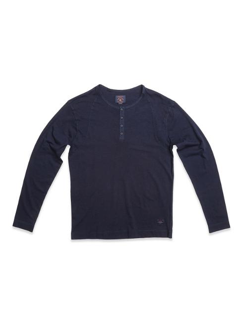 Blue de Gênes BDG L/S Grandad in Dunkelblau