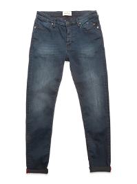 Blue De genes Repi BlueBlk Used Jeans in Blue Black Denim