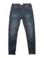 Blue De genes Repi BlueBlk Used Jeans in Blue Black Denim