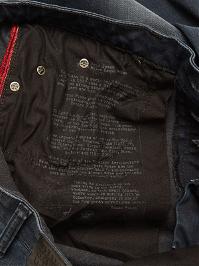 Blue De genes Repi BlueBlk Used Jeans in Blue Black Denim