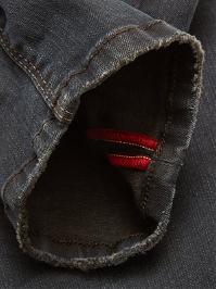 Blue De genes Repi BlueBlk Used Jeans in Blue Black Denim