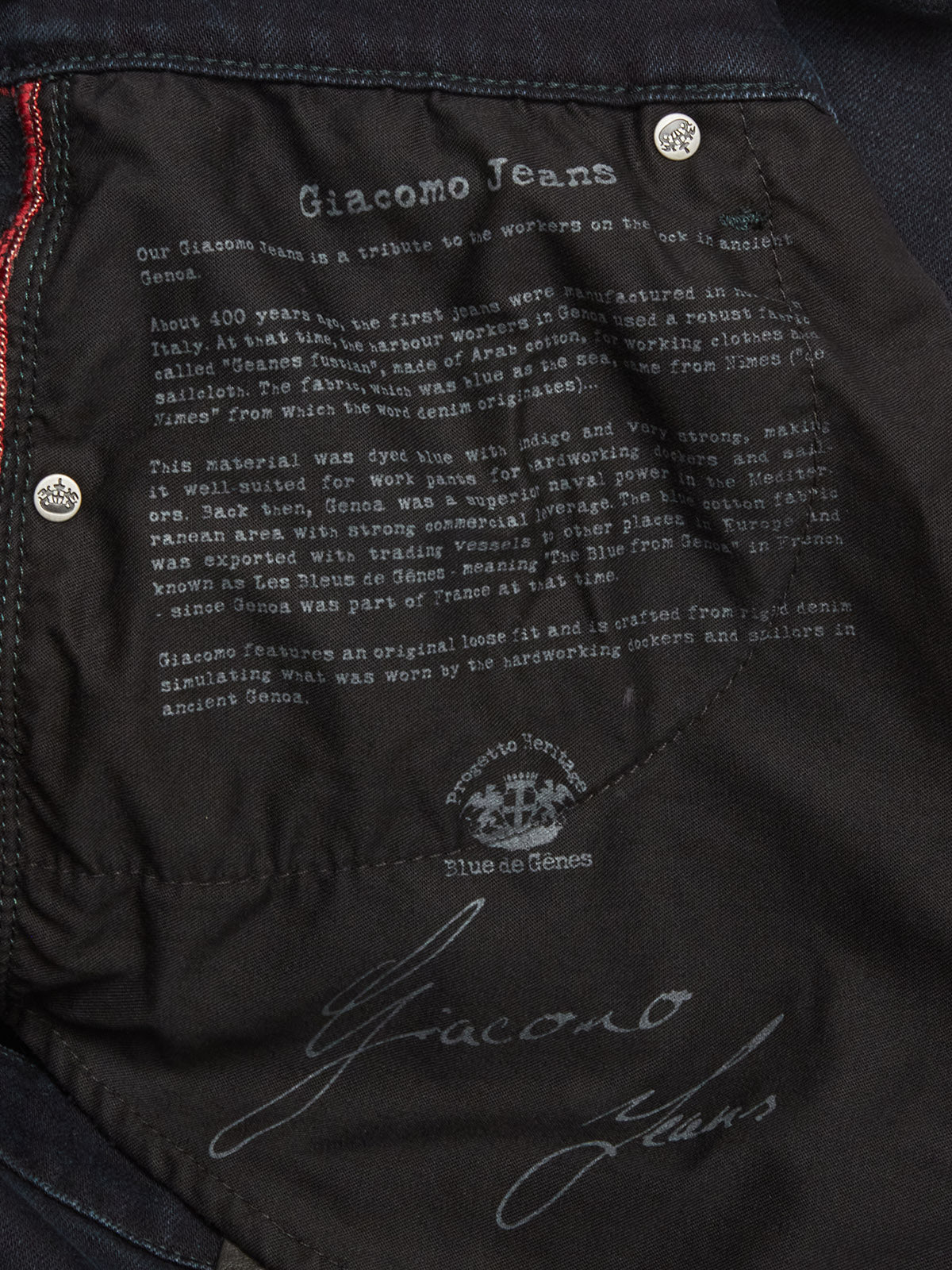 Blue De genes Recco BlueBlk Jeans