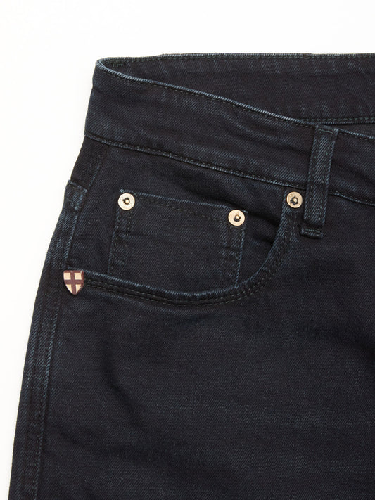 Blue De genes Recco BlueBlk Jeans in Blue Black Denim