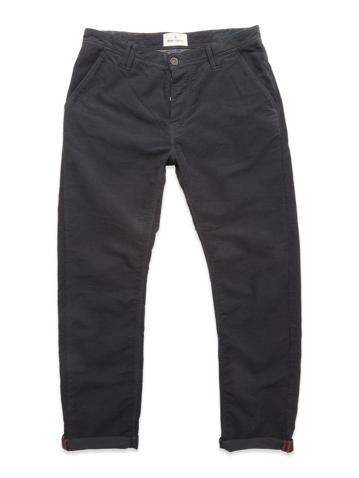 Blue De genes Paulo Ottawa Trousers in Dark Navy
