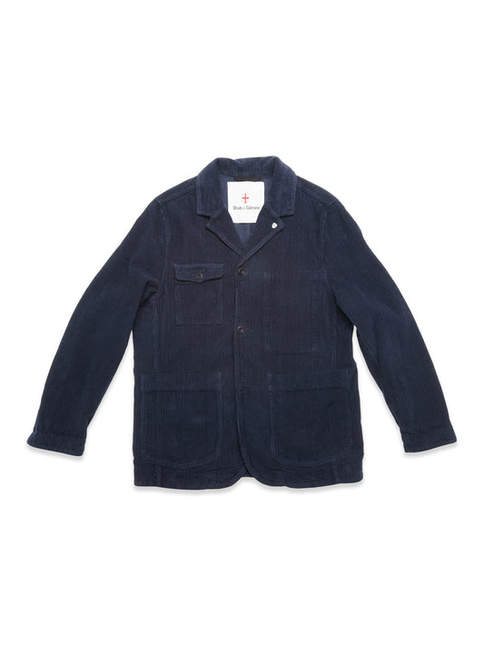 Blue De genes Masami Cord Blazer