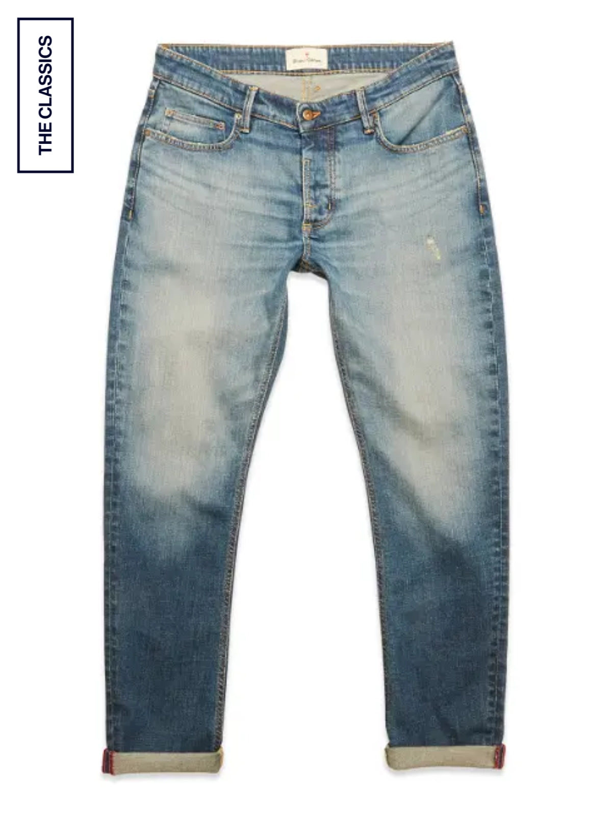 Blue De Genes Vinci Girisha Used wash Jeans