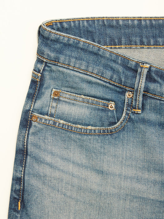 Blue De Genes Vinci Girisha Used wash Jeans