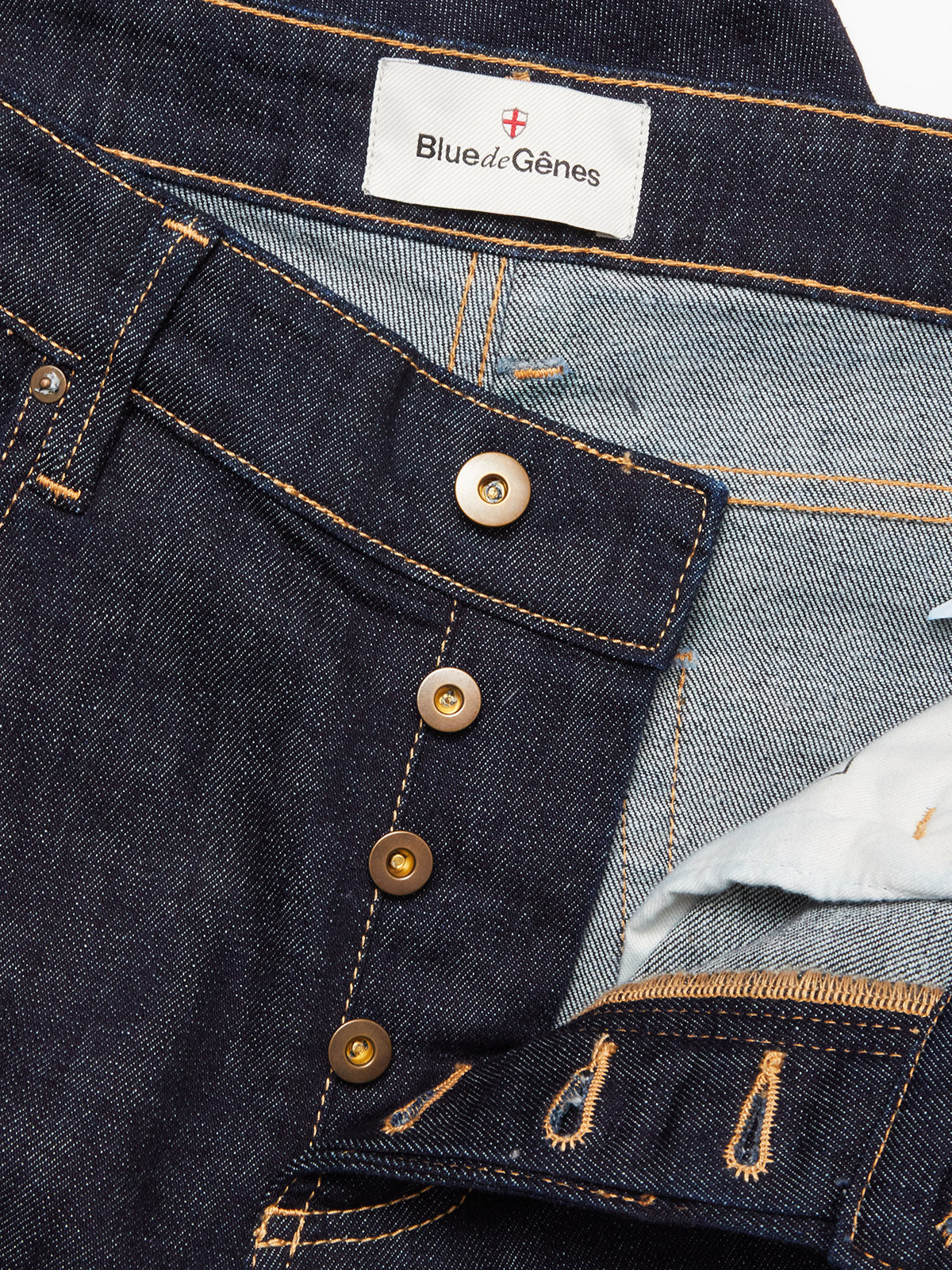 Blue De Genes Vinci Girisha Rinse Jeans in Rinse Wash