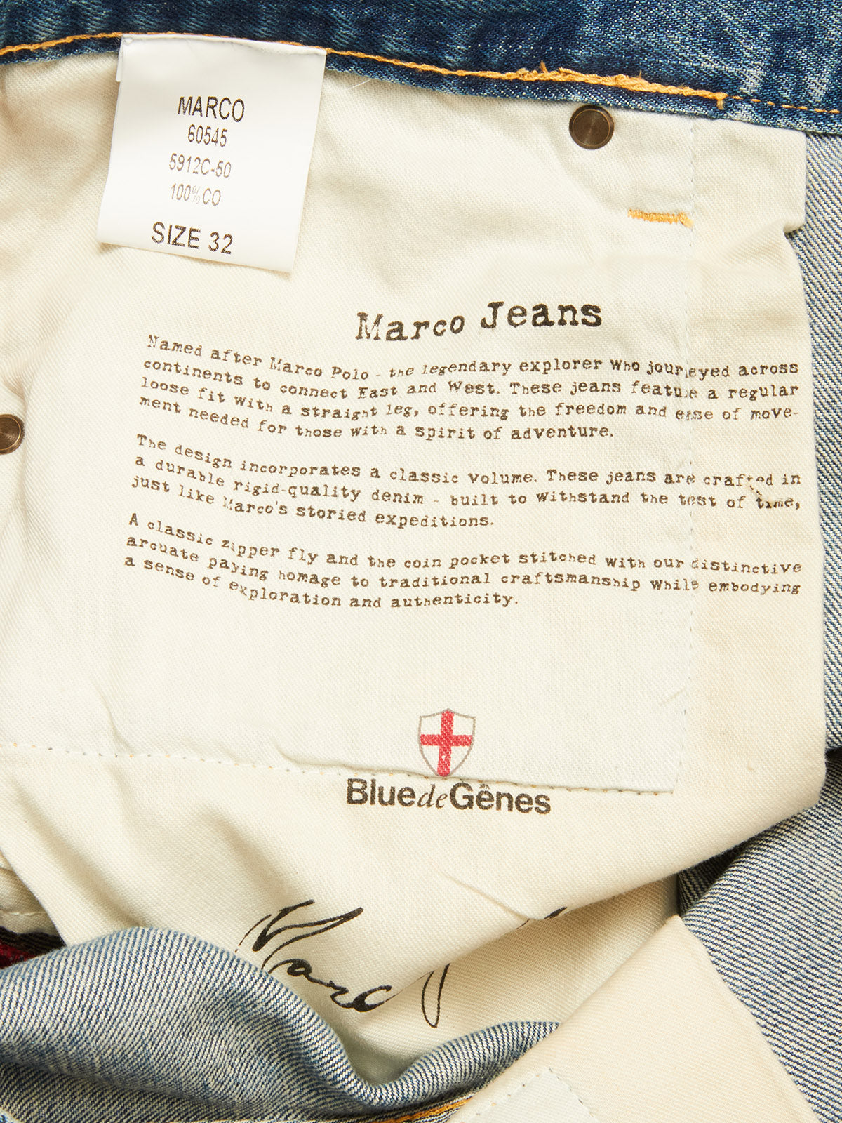 Blue De genes Marco Used Jeans
