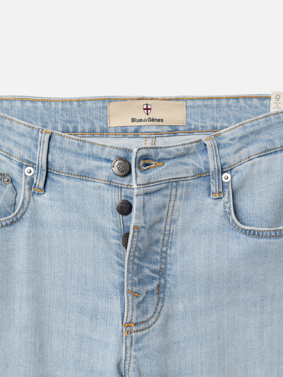 blue de genes BGvinci Trueblue Jeans in Vintage Wash