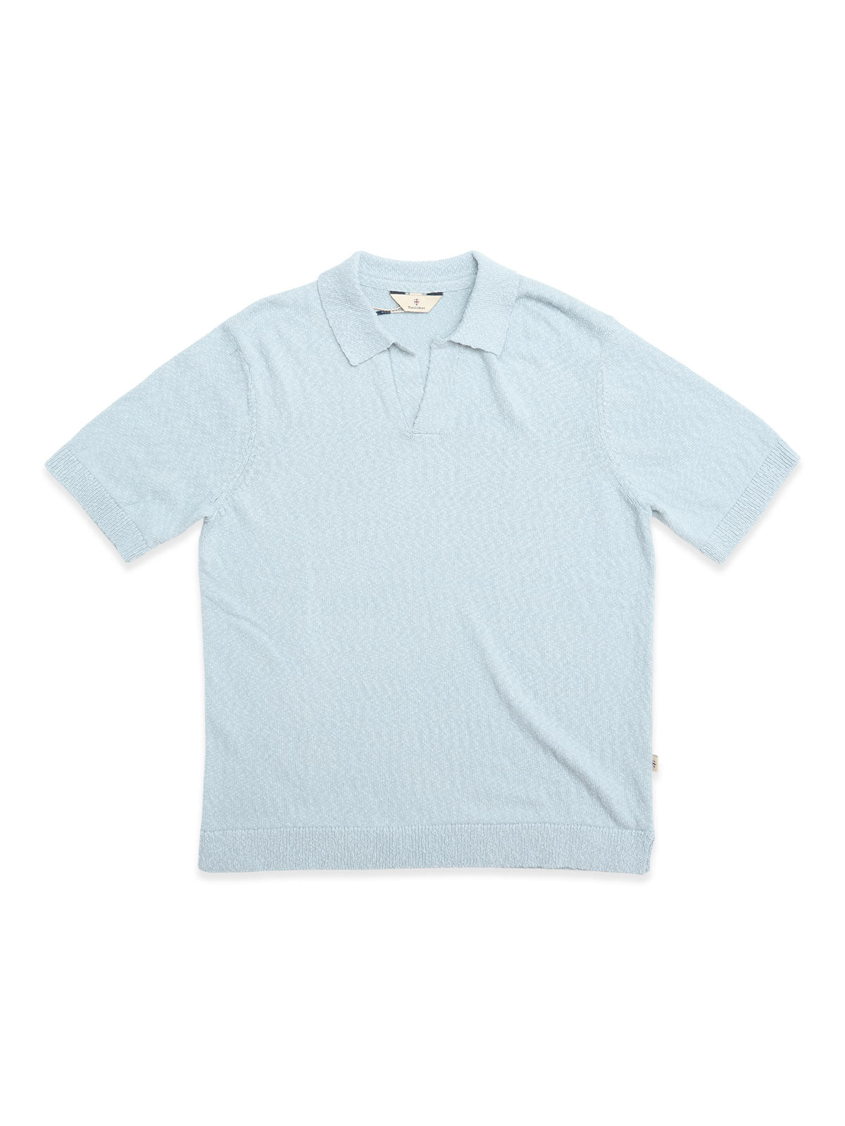 Blue de Genes BGjohn Slubby Polo