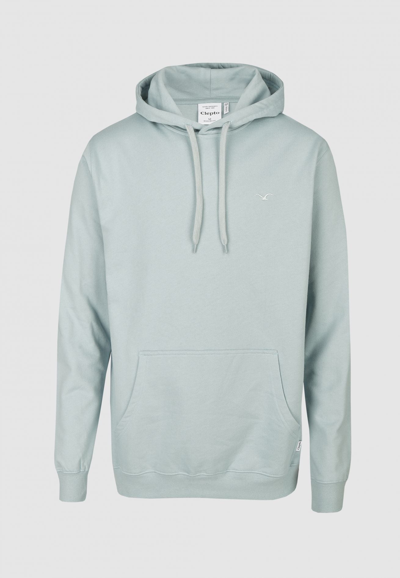 Cleptomanicx Men Hooded Ligull in Arona Blue