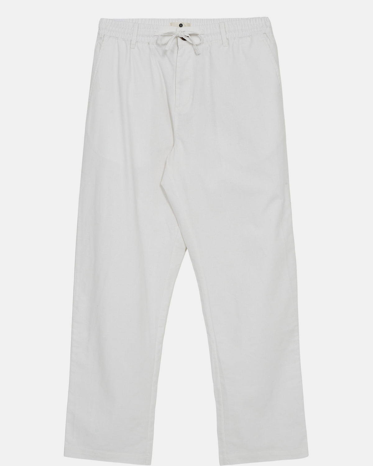 ANERKJENDT AKJAN COT/LINEN ELA PANTS in Tofu